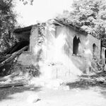 fot. J. Tur, październik 1965 r., dwór podczas rozbiórki