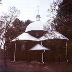 Oleh W. Iwanusiw, Church in Ruins, Ontario 1987