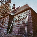 Oleh W. Iwanusiw, Church in Ruins, Ontario 1987