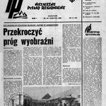 B. Tondos, Czy dojdzie do ponownej blokady zapory w Czorsztynie? Przekroczyć próg wyobraźni, „Tygodnik Podhalański Niezależne Pismo Regionalne”, 10-25. 8. 1990, nr 31 (32), s. 1, TT_36_007_2_1