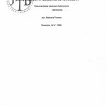 B. Tondos, Kamienica w Rzeszowie, ul. Kościuszki 9, Dokumentacja naukowo-historyczna, (skrócona), 1999, TT_36_017_001