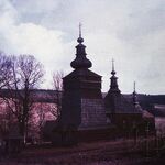 Oleh W. Iwanusiw, Church in Ruins, Ontario 1987