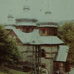 Oleh W. Iwanusiw, Church in Ruins, Ontario 1987