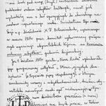 J. Tur, Notatki dotyczące historii ochrony zabytków w Ukrainie, sygn. TT_33_006_060
