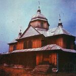 Oleh W. Iwanusiw, Church in Ruins, Ontario 1987