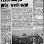 B. Tondos, Czy dojdzie do ponownej blokady zapory w Czorsztynie? Przekroczyć próg wyobraźni, „Tygodnik Podhalański Niezależne Pismo Regionalne”, 10-25. 8. 1990, nr 31 (32), s. 1, TT_36_007_2_1