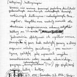 J. Tur, Notatki dotyczące historii ochrony zabytków w Ukrainie, sygn. TT_33_006_052