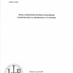 B. Tondos, Opinia o możliwości istnienia polichromii w budynku przy ul. Mickiewicza 3 w Dynowie, 2002, TT_36_012_001