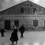 Widok na ratusz, fot. Barbara Tondos, 31.01.1962