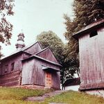 Oleh W. Iwanusiw, Church in Ruins, Ontario 1987