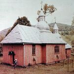 Oleh W. Iwanusiw, Church in Ruins, Ontario 1987