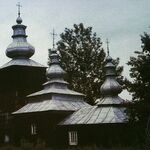 Oleh W. Iwanusiw, Church in Ruins, Ontario 1987