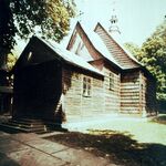 Oleh W. Iwanusiw, Church in Ruins, Ontario 1987