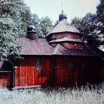 Oleh W. Iwanusiw, Church in Ruins, Ontario 1987