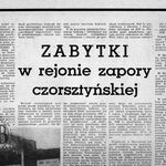B. Tondos, Zabytki w rejonie zapory czorsztyńskiej, „Tygodnik Podhalański Niezależne Pismo Regionalne”, 2. 5. 1992, nr 18 (121), s. 8, TT_36_007_5_2