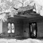 fot. J. Tur, październik 1965 r., dwór podczas rozbiórki