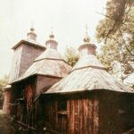 Oleh W. Iwanusiw, Church in Ruins, Ontario 1987