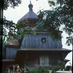 Daliowa, cerkiew, widok od zach., fot. J. Giemza, ok. 1985, TT_109_09_AS_038