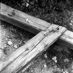 fot. J. Tur, 1966-1967 r., konserwacja więźby dachowej