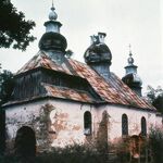 Oleh W. Iwanusiw, Church in Ruins, Ontario 1987