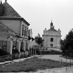 fot. Jerzy Tur, kwiecień 1966 r., cerkiew z przed plebanii