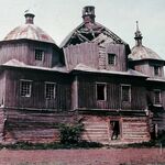 Oleh W. Iwanusiw, Church in Ruins, Ontario 1987