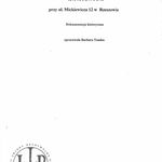 B. Tondos, Dokumentacja historyczna kamienicy przy ul. Mickiewicza 12 w Rzeszowie, 2000, TT_36_011_001