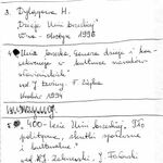 J. Tur, Notatki dotyczące historii ochrony zabytków w Ukrainie, sygn. TT_33_006_016