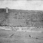 Komańcza, chyża (obecnie w MBL), elewacja tylna, fot. A. Bocheński, 1960, sygn. AAB_01_02_19_C