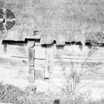 Komańcza, chyża (obecnie w MBL), elewacja tylna, fot. A. Bocheński, 1960, sygn. AAB_01_02_01_C