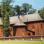 Humniska, kościół od płd., fot. A. Bocheński, 2001, sygn. AAB_01_04_13_C