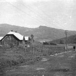 Komańcza, widok nowej części wsi, fot. A. Bocheński, 1960, sygn. AAB_01_02_27_C