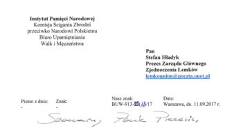 IPN dopytuje się w sprawie dokonania korekty na tablicy upamiętniającej akcję „Wisła”