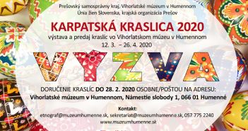 XXVIII. річник Карпатьской писанкы 2020