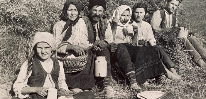 Одомаш в поли, Берест 1923 р., фот. Івана Маслея