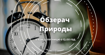 Обзерач Природы #6 – пятниця, 13.00 год.