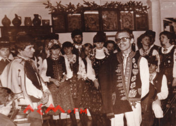 Концерт в Новым Санчы, 1984 р.; фот. ахів ансамблю «Лемковина»