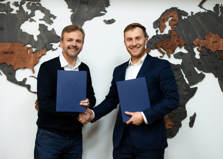 Проф. др габ. Ґжеґож Мазурек і Кжыштоф Ґайдзіньскій. Фот. пресовы материялы